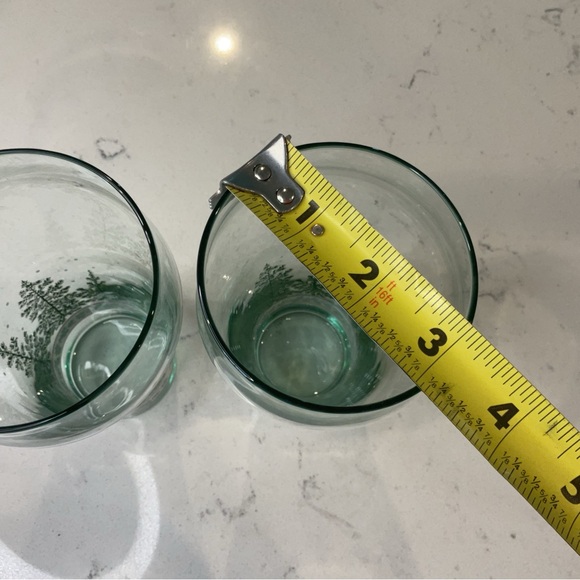 Vintage Libby♥️Coca Cola♥️Christmas Tree/Holly & Snow Glasses Great Condition - Picture 4 of 4